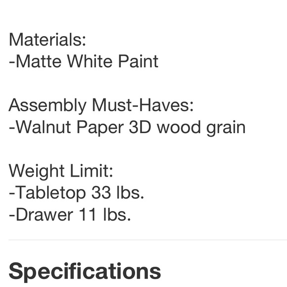 NATHAN JAMES NWT Jackson wall mount shelf side table -walnut - Picture 8 of 9